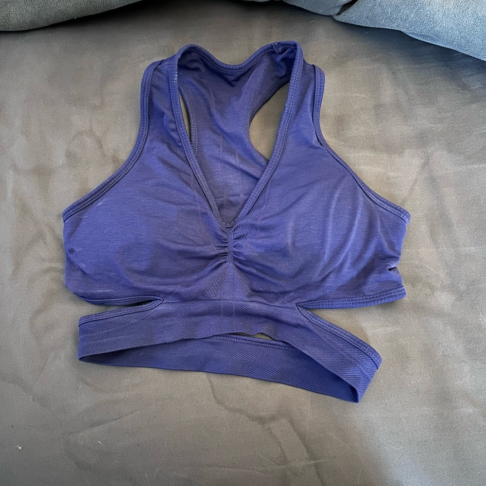 Alphalete stratus Blue Sports Bra
